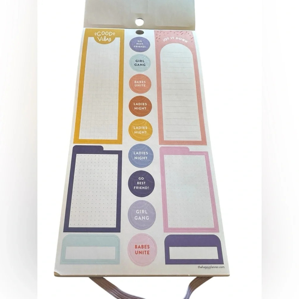 The Happy Planner Friendship 30 Page Sticker Book
